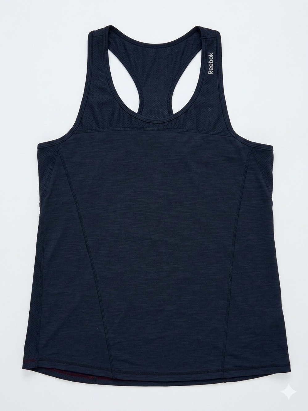 Reebok Dark Navy Racerback Performance Tank